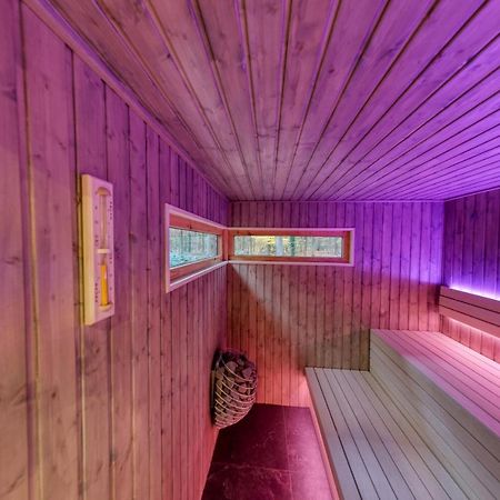 Lodge In Een Bosrijke Omgeving Met Hottub & Sauna Opt Rheezerveen Kültér fotó