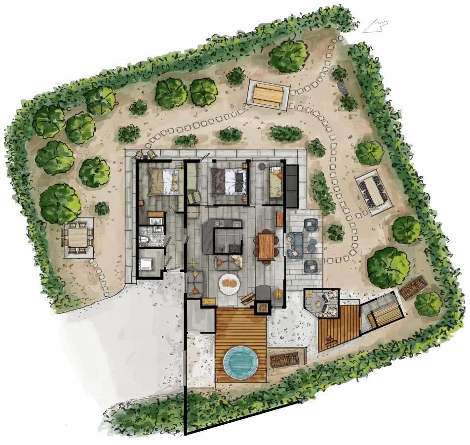Lodge In Een Bosrijke Omgeving Met Hottub & Sauna Opt Rheezerveen Kültér fotó